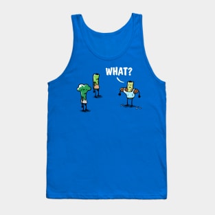 Fake Muscle | Funny Broccoli Celery Bread Tank Top